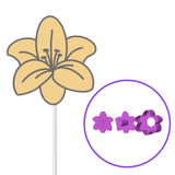 Lilly Flower Cake Pop Mold