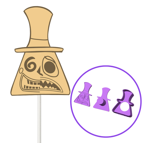 Double Face and Embosser Cake Pop Mold