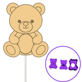 Teddy Bear Cake Pop Mold