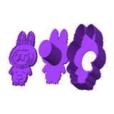 Cute Furry Creature Full Body Cake Pop Mold W Embosser