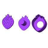 Strawberry cake pop mold