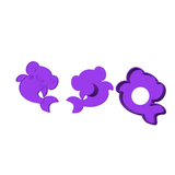 Shark Cake Pop Mold W Embosser Hammer Head