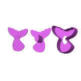 Mermaid Cake Pop mold or Popper