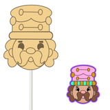 Christmas Nut Cracker Cake Pop Mold and Embosser