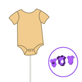 Baby Shower Onesie Cake Pop Mold