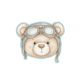 Glasses & Hat Bear Cookie Cutter and Stamp