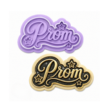 Prom Script Cookie Cutter & Embosser Set