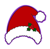 Santa Clause Hat Cookie Cutter and Stamp