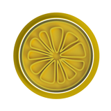 Lemon slice Cutter and Stamp with Size Options