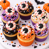 Halloween Scary Bloodshot Eyeballs Edible Sugar Decorations - 12ct