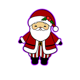 Santa Clause Cookie Cutter and Stamp