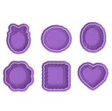 Frame Set Cookie Cutter and Stamp