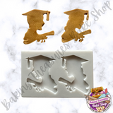 Graduation Silhouette Silicone Mold