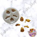 Graduation Owl Silicone Mold #1