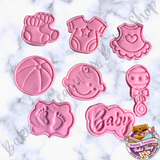 Baby Shower Cookie Cutters & Embossers