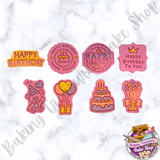 Happy Birthday Cookie Cutter and Embosser