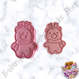 Christmas Cookie Cutter and Embosser Set 1