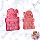 Christmas Cookie Cutter and Embosser Set 1