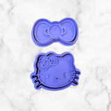 Cute Cat & friends Fondant and Cookie Cutter from Mini to 3.5
