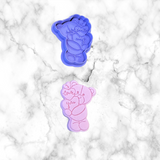 Teddy Bear Fondant Cutter 2 inches