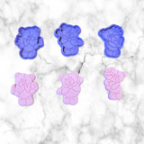 Teddy Bear Fondant Cutter 2 inches