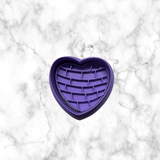 Cake Pop Concha Cutter and Embosser (Heart ) 1.25- 1.50 inch