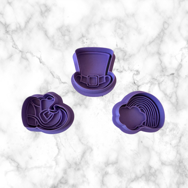 St Patricks Day  Fondant or Cookie Cutters Mini