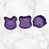 Christmas Nativity Cookie Cutter and Stamp 9 pc set