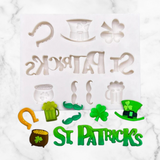 St Patrick's Day Luck of the Irish Silicone Mold #1