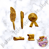 Graduation Medal And Diploma Silicone Mold