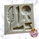 Graduation Medal And Diploma Silicone Mold