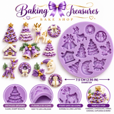 Assorted Christmas Silicone Mold
