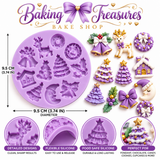 Assorted Christmas Silicone Mold