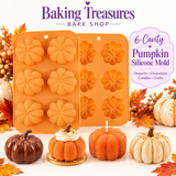 Pumpkin silicone molds Pan for Baking Dessert