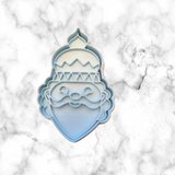 Christmas Nut Cracker Faces Cookie Cutter and Stamp Size Options