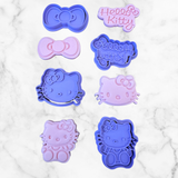 Cute Cat & friends Fondant and Cookie Cutter from Mini to 3.5