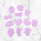 Cute Cat & friends Fondant and Cookie Cutter from Mini to 3.5
