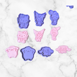 Cute Cat & friends Mini Cutter/Embosser Set