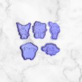 Cute Cat & friends Mini Cutter/Embosser Set