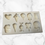 Ice Cream  and Candy Silicone Mold