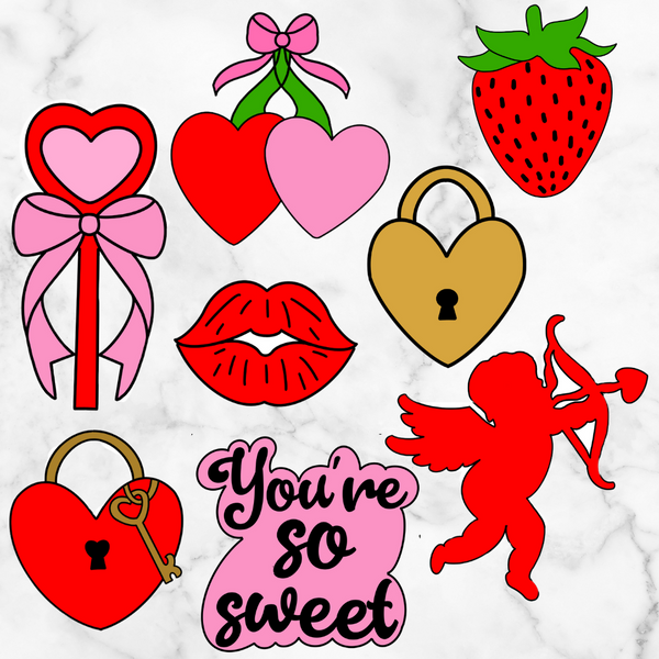 Valentine's Day Cookie Cutters 2025 Collection