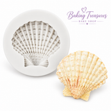 Realistic Scallop Seashell Silicone Mold – Coastal Ocean Fondant & Chocolate Mold