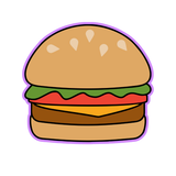 Grill Master Dad Burger Cookie Cutter & Stamp