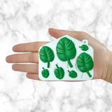 Monstera Tropical Leaves Silicone Mold 7 cavity