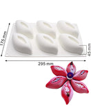 3d Flowers Shapes Mousse Cake Mold
