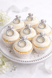 Diamond Ring Silicone Mold – Engagement Ring Candy, Soap & Cake Pop Mold