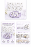 Diamond Ring Silicone Mold – Engagement Ring Candy, Soap & Cake Pop Mold