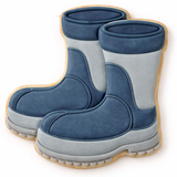 Gone Fishin’ Rubber Boots Cookie Cutter & Stamp
