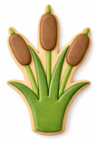 Lakeside Cattails Cookie Cutter & Stamp