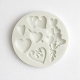 Love Heart Silicone Mold – Romantic Fondant & Chocolate Mold